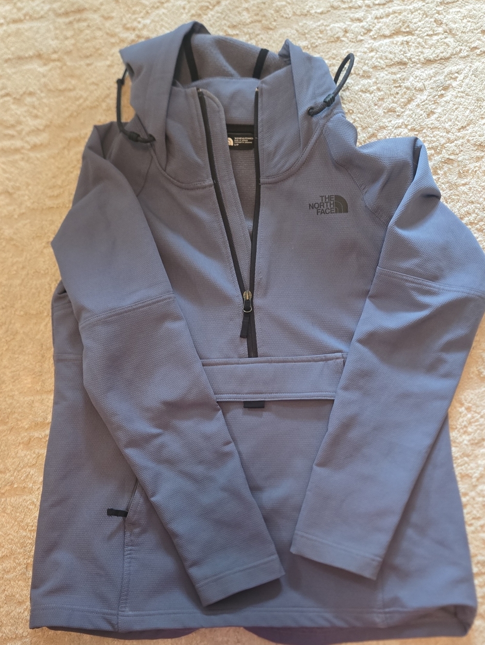 The North Face Women's Hooded Pullover Jacket in Slate Blue/purple
